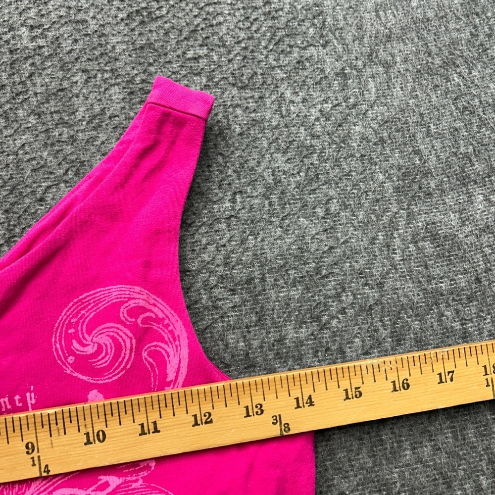Express Sexy Basic Bra Tank Small Floral One Shoulder Y2K Vintage 2000s Cyber - Picture 4 of 9